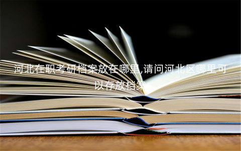 河北在职考研档案放在哪里,请问河北区哪里可以存放档案 河北在职考研档案放在哪里,请问河北区哪里可以存放档案