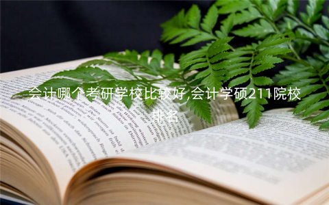 会计哪个考研学校比较好,会计学硕211院校排名 会计哪个考研学校比较好,会计学硕211院校排名